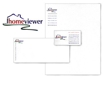 Homeviewer Logo and Stationary