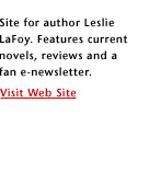 Leslie LaFoy - Author Web Site